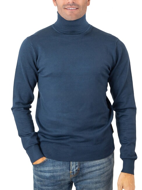 RICHMOND X CUSMA Maglione dolcevita dress blue - Maglie Uomo
