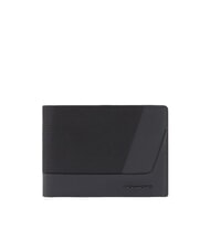 PIQUADRO WALLABY Portafoglio in pelle e tessuto riciclato - Portafogli Uomo