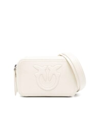 PINKO CARRIE Borsa camera case in pelle con logo in rilievo - Borse Donna