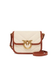 PINKO LOVE BOX BAG Borsa mini in canvas a tracolla - Borse Donna
