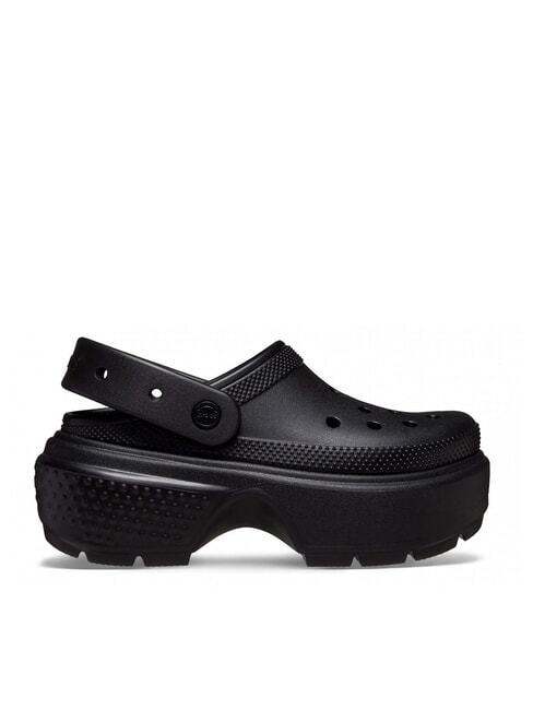 CROCS STOMP CLOG W Ciabatta sabot platform nero - Scarpe Unisex
