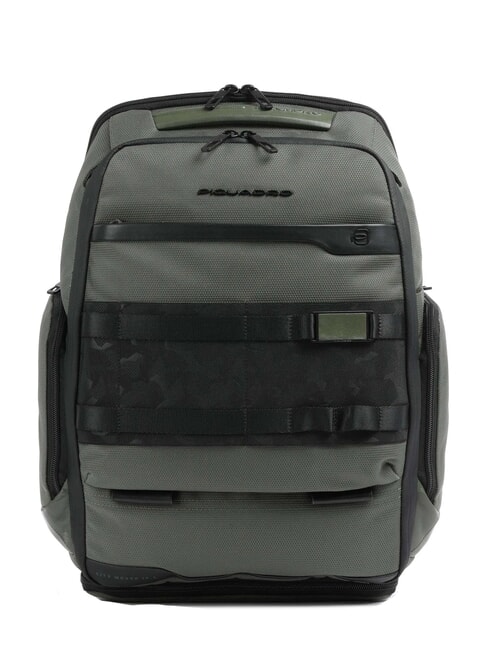 PIQUADRO FX Zaino da viaggio porta pc 15.6" VERDE - Zaini da lavoro porta PC