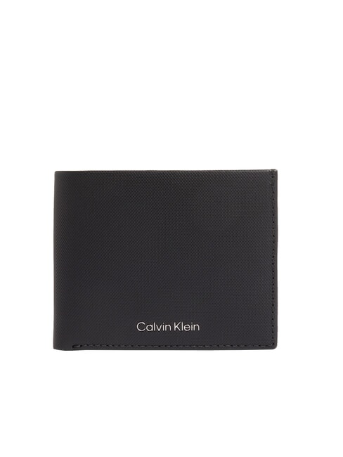 CALVIN KLEIN CK MUST Portafoglio in pelle 8cc na black - Portafogli Uomo