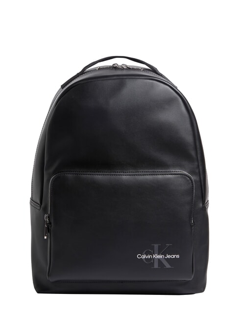 CALVIN KLEIN CKJ MONO LOGO Zaino porta pc 15" na black - Zaini Scuola & Tempo Libero