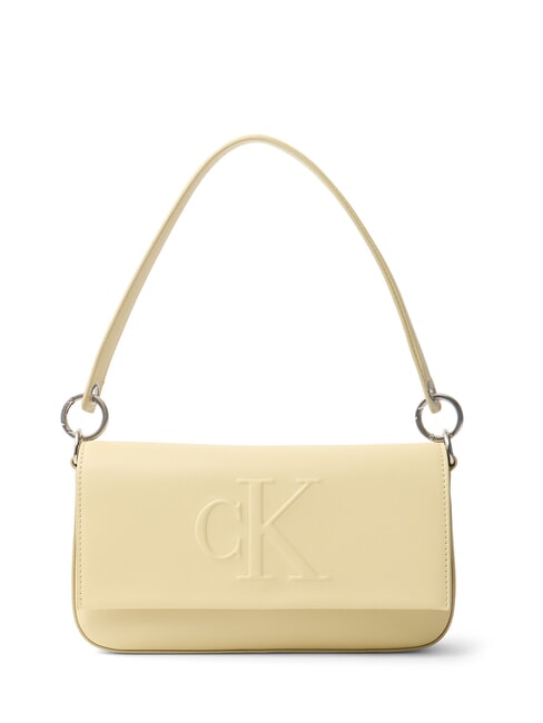CALVIN KLEIN SCULPTED  Borsetta a spalla parsnip - Borse Donna