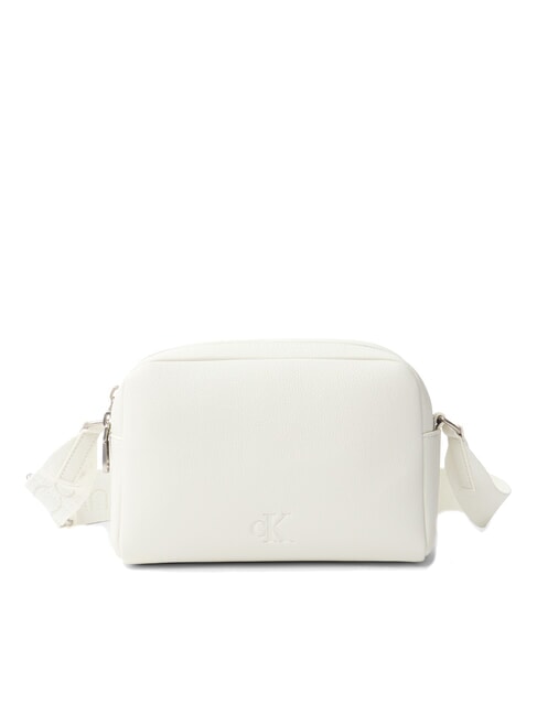 CALVIN KLEIN ULTRALIGHT Borsa camera case a tracolla lily white - Borse Donna