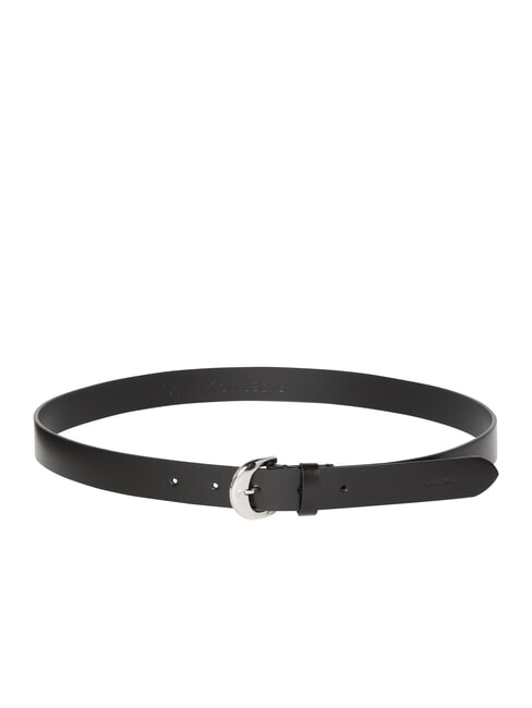 CALVIN KLEIN CKJ PLAQUE Cintura in pelle na black - Cinture