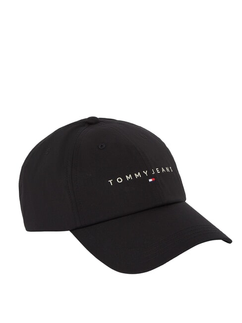 TOMMY HILFIGER TJM LINEAR LOGO Cappello con visiera black - Cappelli