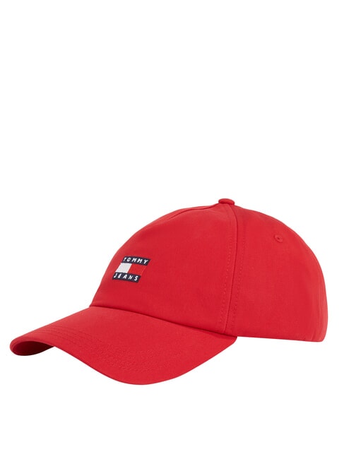 TOMMY HILFIGER TJM HERITAGE Cappello in canvas sapphire red - Cappelli