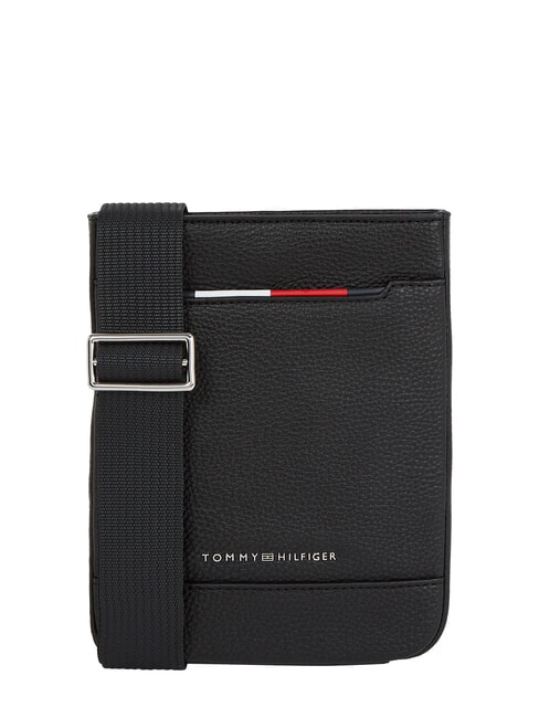 TOMMY HILFIGER TH CENTRAL  Borsello piatto black - Tracolle Uomo