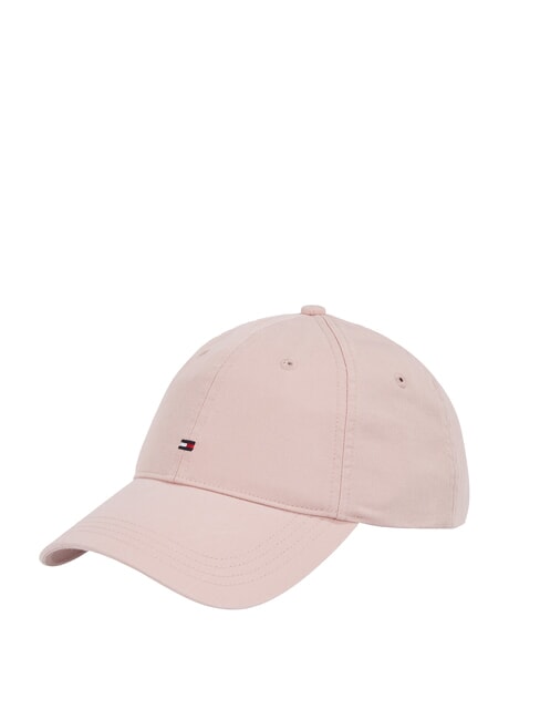 TOMMY HILFIGER ESSENTIAL FLAG  Cappello con visiera foggy pink - Cappelli