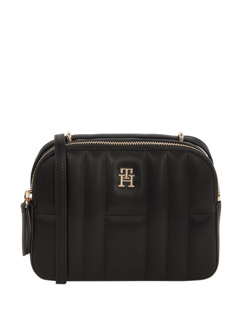 TOMMY HILFIGER TH FEMININE  Mini Camera Bag a tracolla black - Borse Donna
