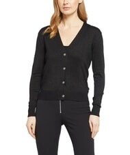 JOHN RICHMOND PEACEFUL Cardigan lurex con bottoni - Maglie Donna