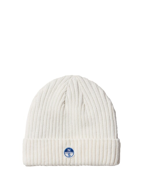 NORTH SAILS BEANIE LOGO Cappello con risvolto marshmallow - Cappelli