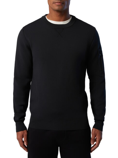 NORTH SAILS 12GG  Maglione girocollo black - Maglie Uomo