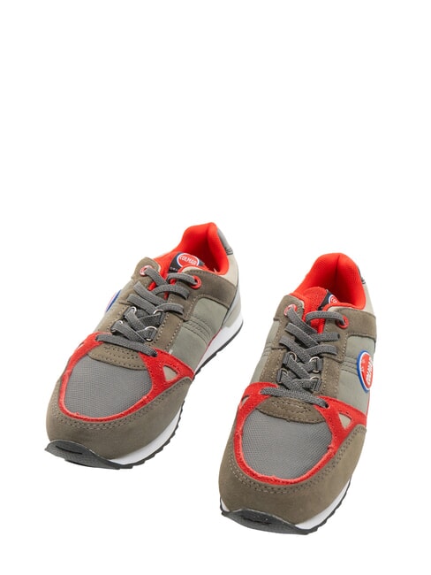 COLMAR SUPREME COLORS  Sneakers dkgray/red/ltgray - Scarpe Bambino