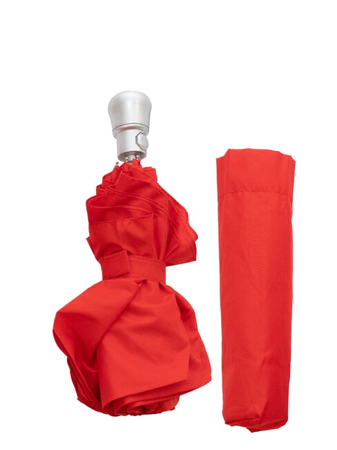 FERRÈ MINI  Ombrello pieghevole apertura automatica rosso - Ombrelli