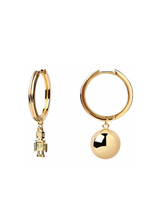 PDPAOLA LES PETITES SUPER FUTURE Orecchini placcati in oro oro - Orecchini