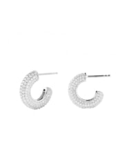 PDPAOLA THE NEW ESSENTIALS KING Orecchini a cerchio bombati - Orecchini