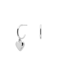 Orecchini A Cerchio PdPaola In Argento 925 Con Zaffiro – Gioielli Minimal Da Donna, Regalo In Elegante Confezione