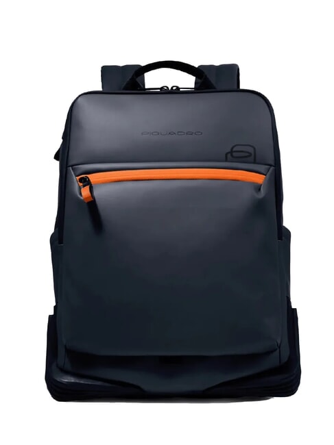 PIQUADRO CORNER SPECIALE GOMMATO Zaino porta pc 15,6" blu - Zaini da lavoro porta PC