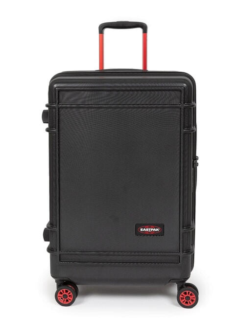 EASTPAK RESIST'R ZIP M Trolley medio NERO - Trolley Rigidi