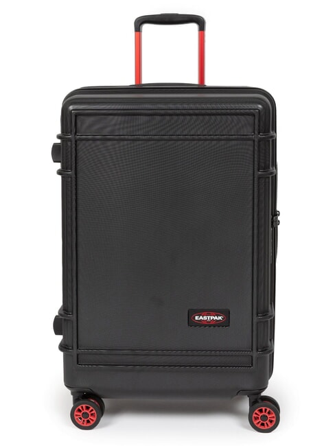 EASTPAK RESIST'R ZIP L Trolley grande NERO - Trolley Rigidi