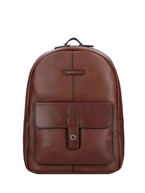 THE BRIDGE BIAGIO Zaino in pelle marrone 14/rutenio palladio - Zaini Scuola & Tempo Libero