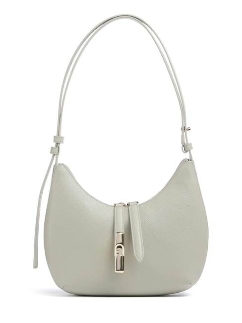 FURLA GOCCIA Borsa a spalla pelle martellata light salvia - Borse Donna