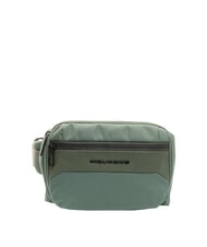 PIQUADRO CAMPIONARIO - GIO Marsupio in pelle e tessuto - Marsupi