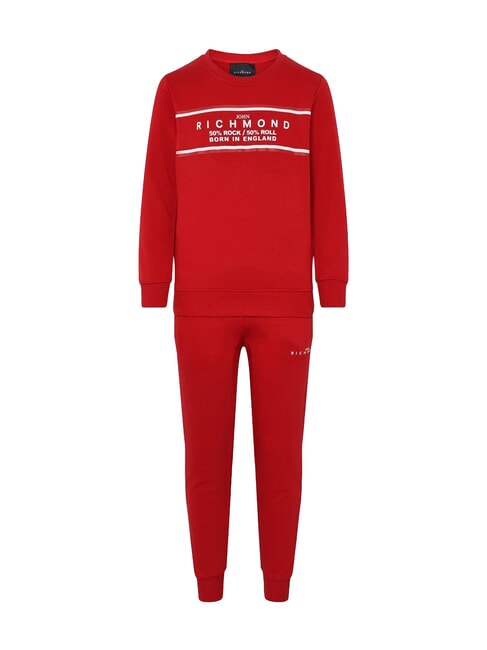 JOHN RICHMOND MARGA  Tuta in cotone red/red - Tute bambini