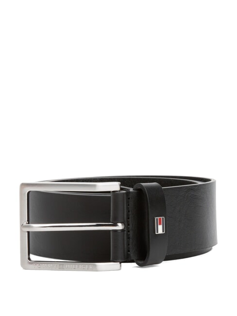 TOMMY HILFIGER ADAN Cintura in pelle black - Cinture
