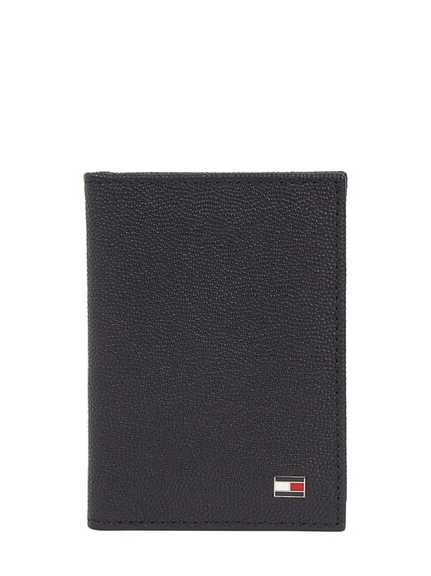 TOMMY HILFIGER TH FLAG  Portafoglio verticale in pelle space blue / black - Portafogli Uomo