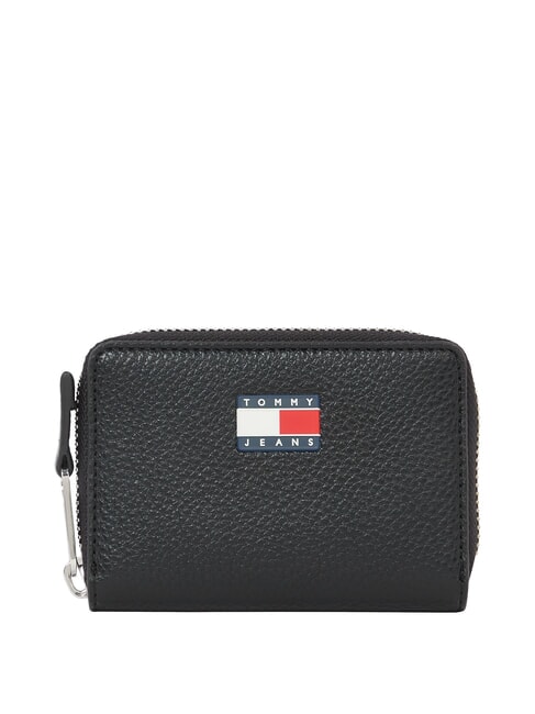 TOMMY HILFIGER TJW MUST  Portafoglio zip around black - Portafogli Donna