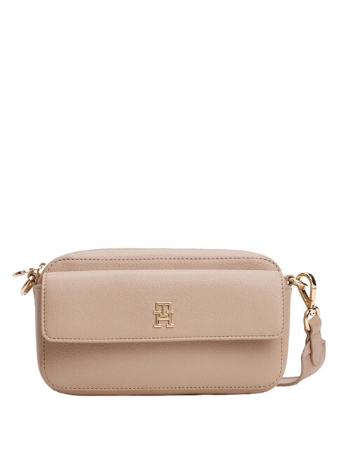 TOMMY HILFIGER TH DISTINCT  Mini Bag a tracolla coastal taupe - Borse Donna