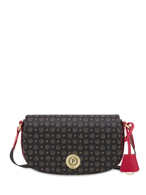 POLLINI HERITAGE Borsetta a tracolla nero lacca - Borse Donna