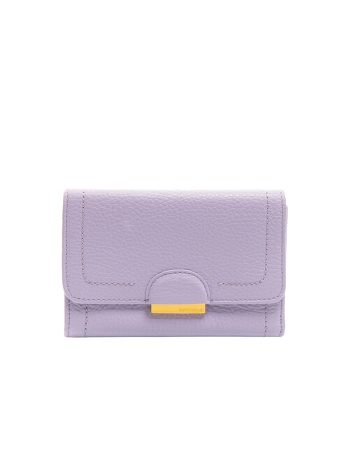 COCCINELLE TALEA Portafoglio medio in pelle martellata lavend./lavend. - Portafogli Donna