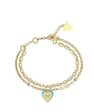 GUESS ALL YOU NEED IS LOVE Bracciale charm lucchetto - Bracciali Donna