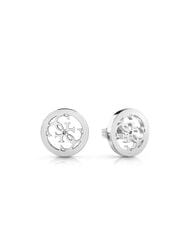 GUESS STUDS PARTY Orecchini al lobo con logo 4G SILVER - Orecchini - 1