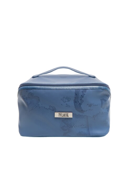 ALVIERO MARTINI PRIMA CLASSE GEO Beauty case grande squadrato blu jeans - Beauty Case
