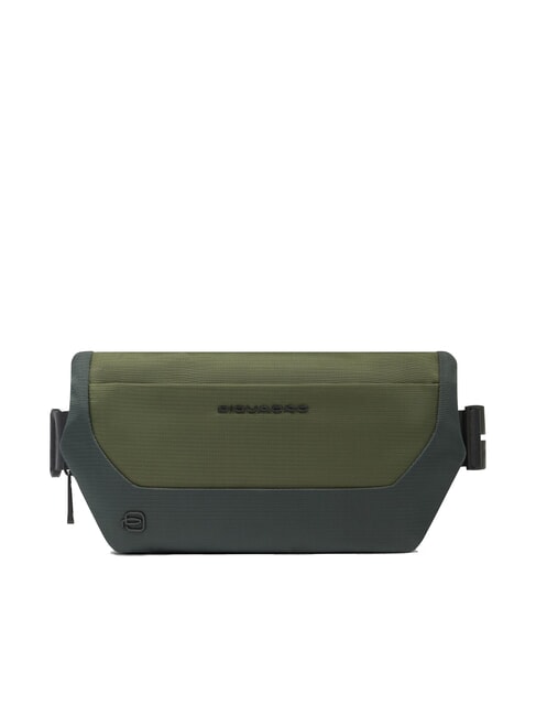 PIQUADRO S140 Marsupio in tessuto riciclato VERDE - Marsupi