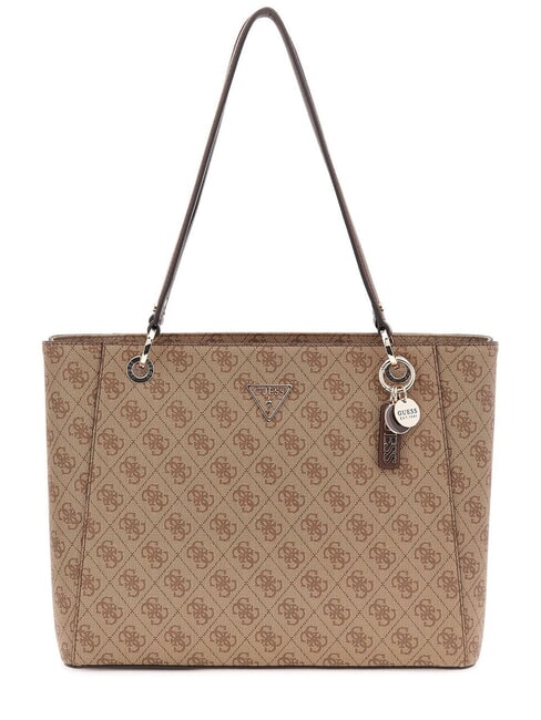GUESS NOELLE 2  Borsa Tote a spalla latte logo/brown - Borse Donna