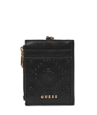 GUESS PEONY Portafoglio con moschettone NERO - Portafogli Donna - 1