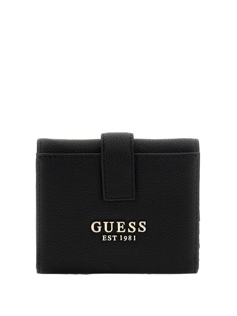 GUESS LAUREL 2  Portafoglio small NERO - Portafogli Donna