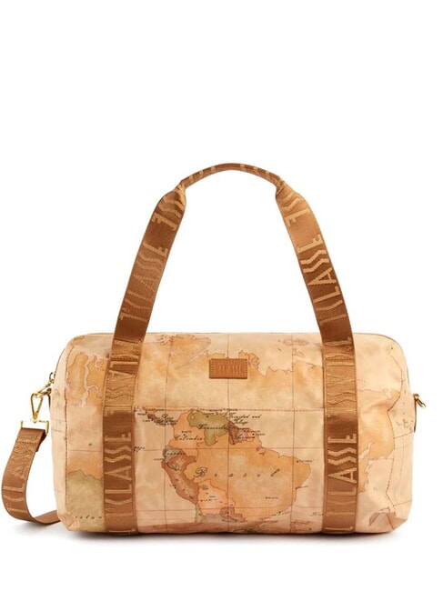 ALVIERO MARTINI PRIMA CLASSE GEO CLASSIC Borsoncino weekender con tracolla NATURALE - Borsoni