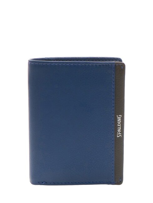 SPALDING SNAP  Portafoglio in pelle testamoro - Portafogli Uomo