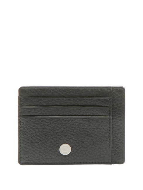 SPALDING SNAP  Portacard in pelle nero - Portafogli Uomo