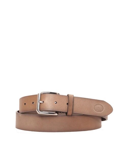 THE BRIDGE BRUNELLESCHI Cintura in pelle fumo abb nickel - Cinture