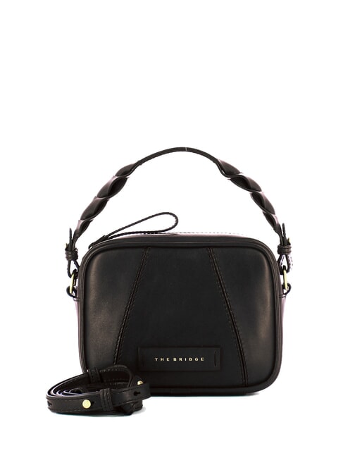 THE BRIDGE BRIGIDA  Mini Bag a mano, con tracolla Nero Oro - Borse Donna