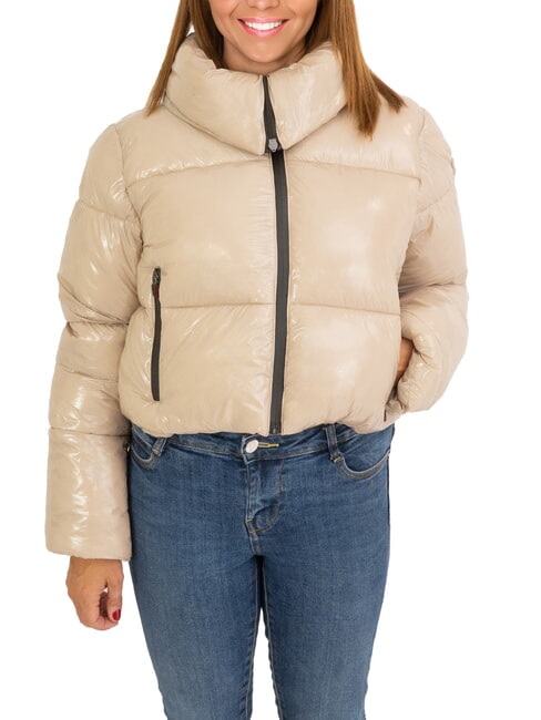 CANADIAN SUMMERSIDE Piumino corto lucido recycled glossy goat - Piumini Donna